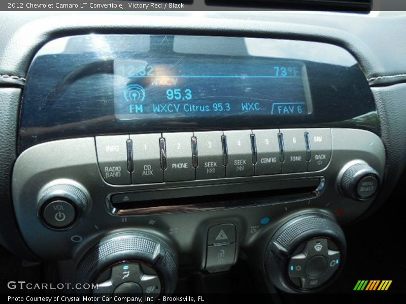 Victory Red / Black 2012 Chevrolet Camaro LT Convertible