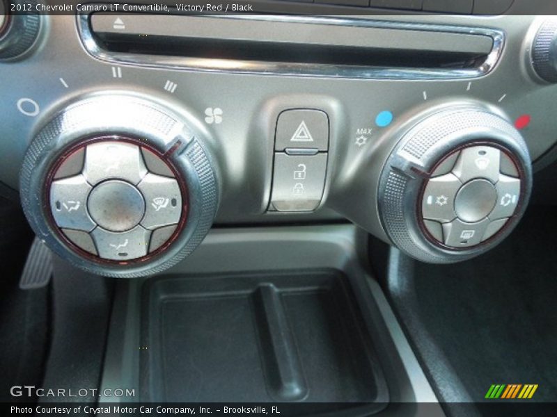 Victory Red / Black 2012 Chevrolet Camaro LT Convertible