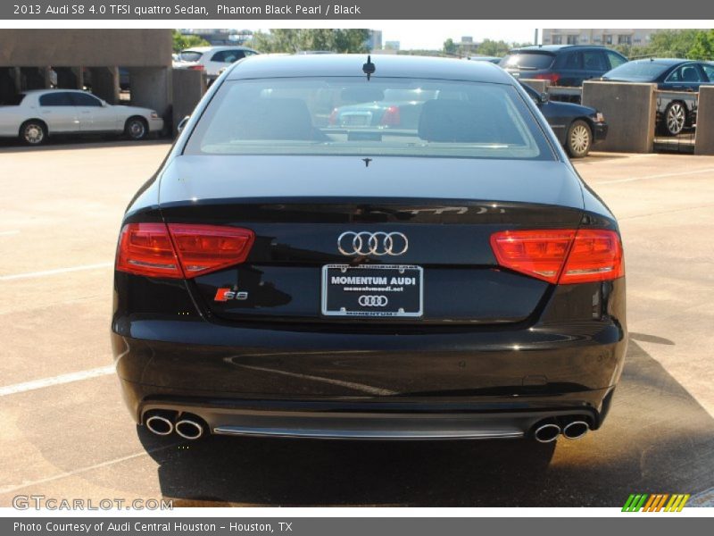 Phantom Black Pearl / Black 2013 Audi S8 4.0 TFSI quattro Sedan