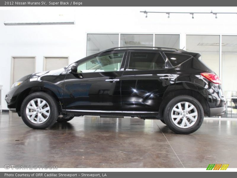 Super Black / Beige 2012 Nissan Murano SV