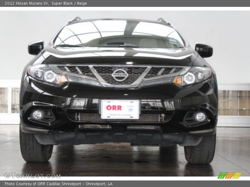 Super Black / Beige 2012 Nissan Murano SV