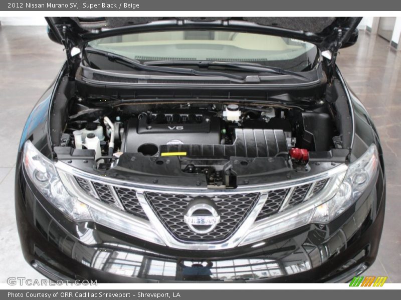 Super Black / Beige 2012 Nissan Murano SV