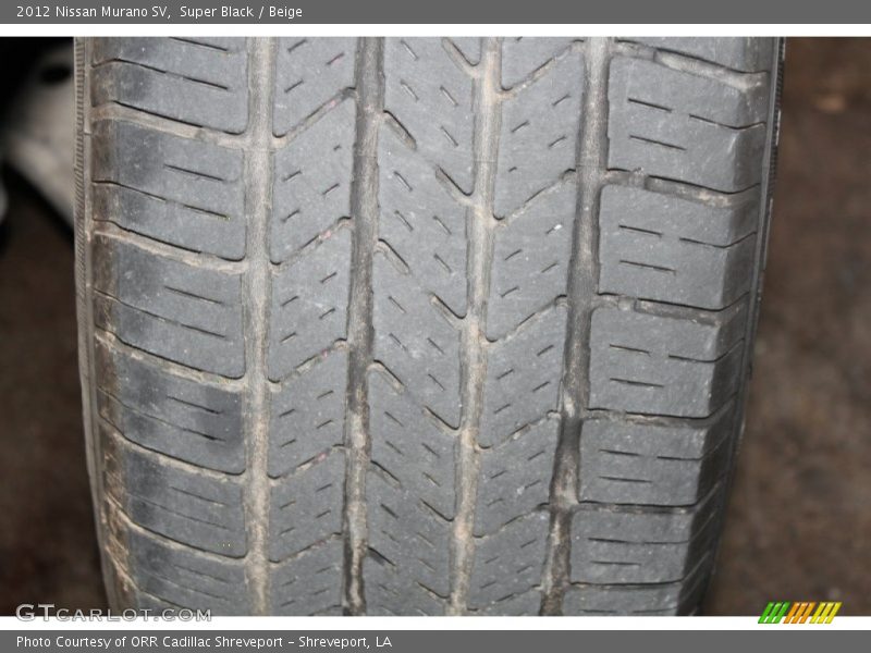 Super Black / Beige 2012 Nissan Murano SV
