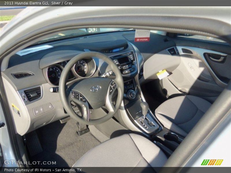 Silver / Gray 2013 Hyundai Elantra GLS