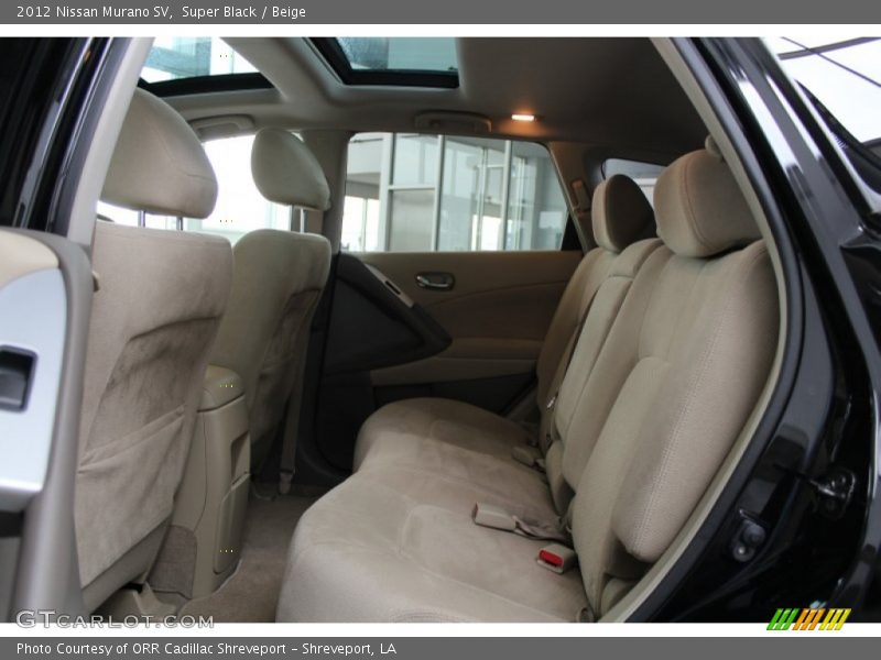Super Black / Beige 2012 Nissan Murano SV