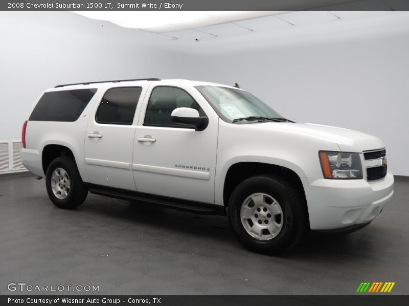 Summit White / Ebony 2008 Chevrolet Suburban 1500 LT