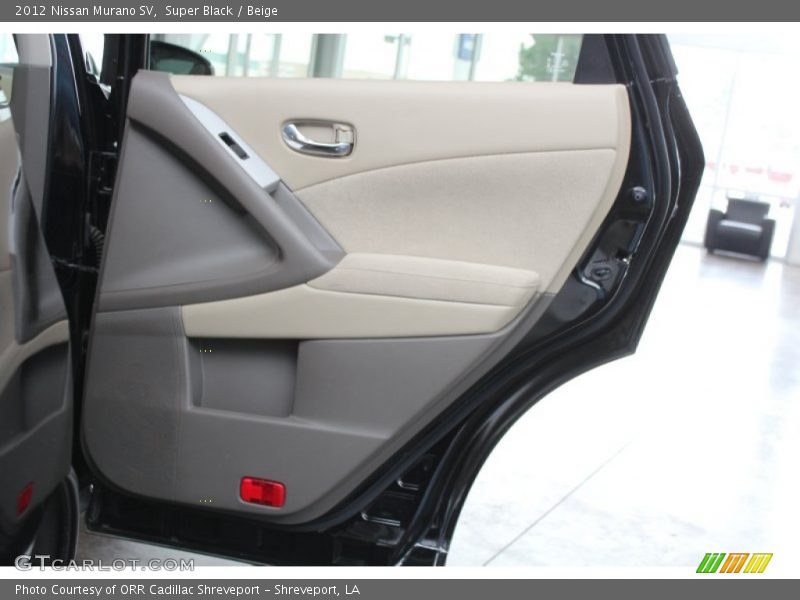Super Black / Beige 2012 Nissan Murano SV