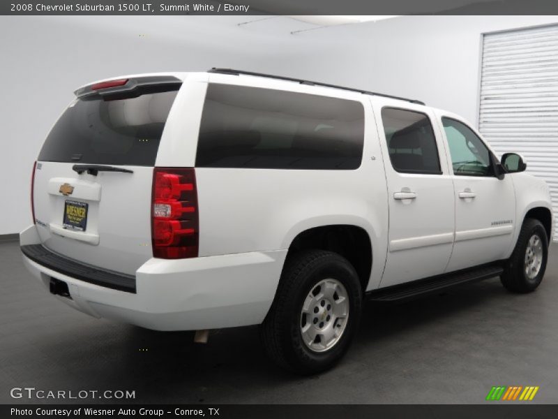 Summit White / Ebony 2008 Chevrolet Suburban 1500 LT