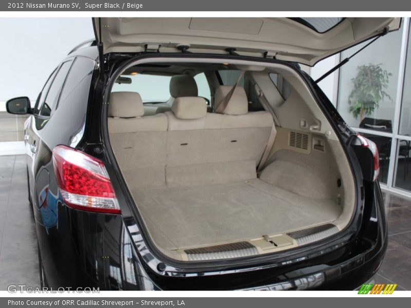 Super Black / Beige 2012 Nissan Murano SV