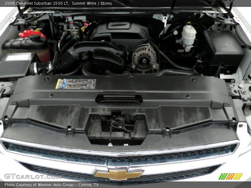 Summit White / Ebony 2008 Chevrolet Suburban 1500 LT