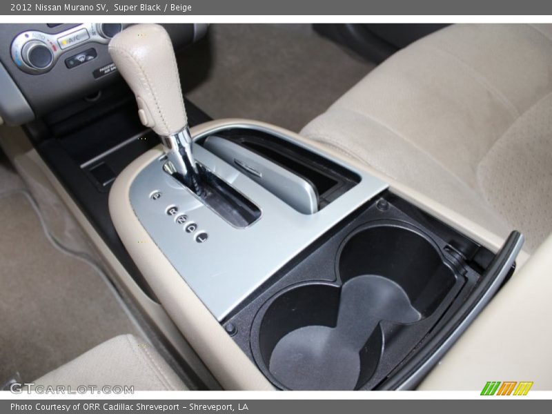 Super Black / Beige 2012 Nissan Murano SV