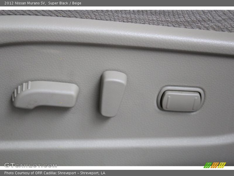 Super Black / Beige 2012 Nissan Murano SV