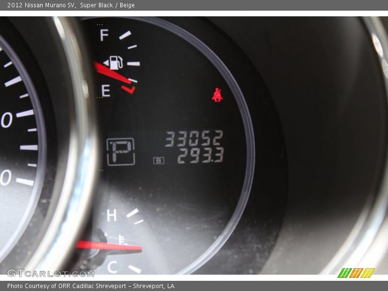 Super Black / Beige 2012 Nissan Murano SV