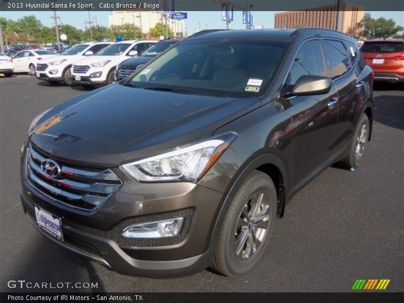 Cabo Bronze / Beige 2013 Hyundai Santa Fe Sport