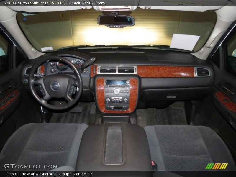 Summit White / Ebony 2008 Chevrolet Suburban 1500 LT