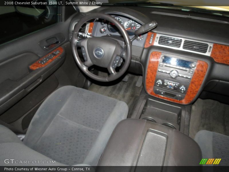 Summit White / Ebony 2008 Chevrolet Suburban 1500 LT