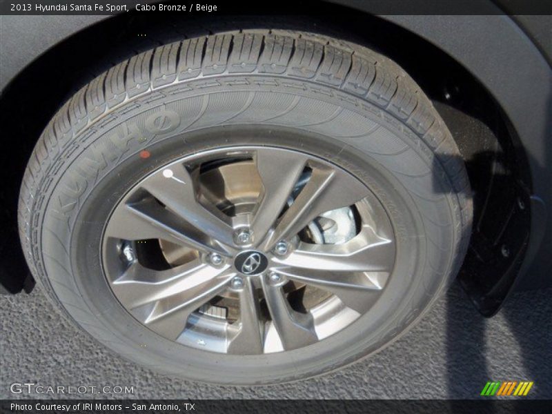 Cabo Bronze / Beige 2013 Hyundai Santa Fe Sport