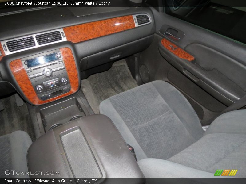 Summit White / Ebony 2008 Chevrolet Suburban 1500 LT