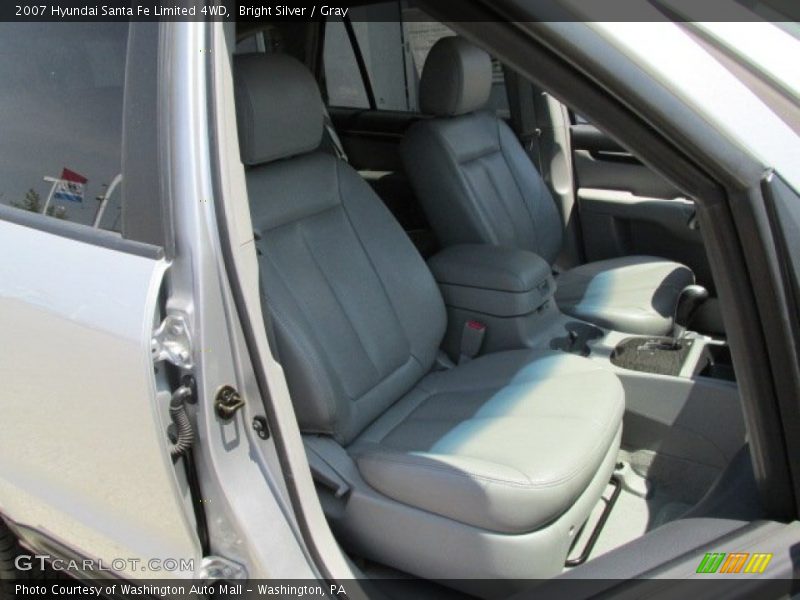 Bright Silver / Gray 2007 Hyundai Santa Fe Limited 4WD