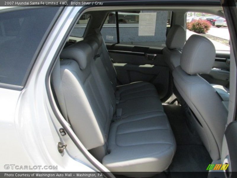 Bright Silver / Gray 2007 Hyundai Santa Fe Limited 4WD