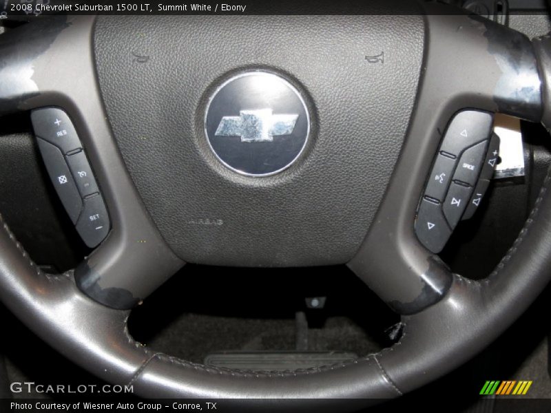 Summit White / Ebony 2008 Chevrolet Suburban 1500 LT