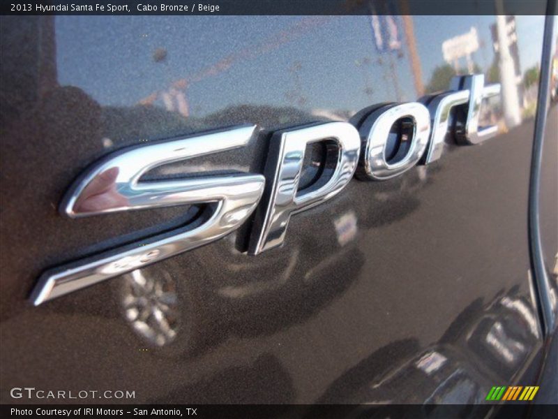 Cabo Bronze / Beige 2013 Hyundai Santa Fe Sport