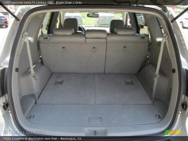 Bright Silver / Gray 2007 Hyundai Santa Fe Limited 4WD