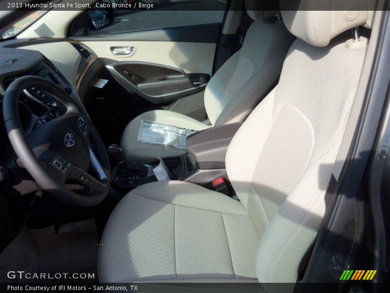 Cabo Bronze / Beige 2013 Hyundai Santa Fe Sport