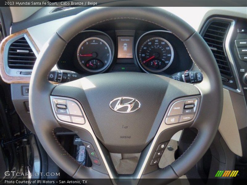 Cabo Bronze / Beige 2013 Hyundai Santa Fe Sport