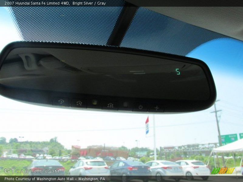 Bright Silver / Gray 2007 Hyundai Santa Fe Limited 4WD