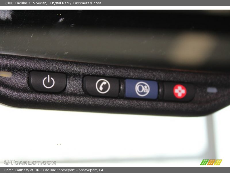 Crystal Red / Cashmere/Cocoa 2008 Cadillac CTS Sedan