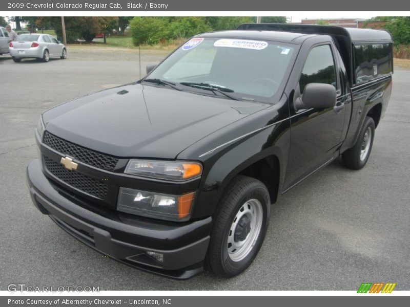 Black / Ebony 2009 Chevrolet Colorado Regular Cab