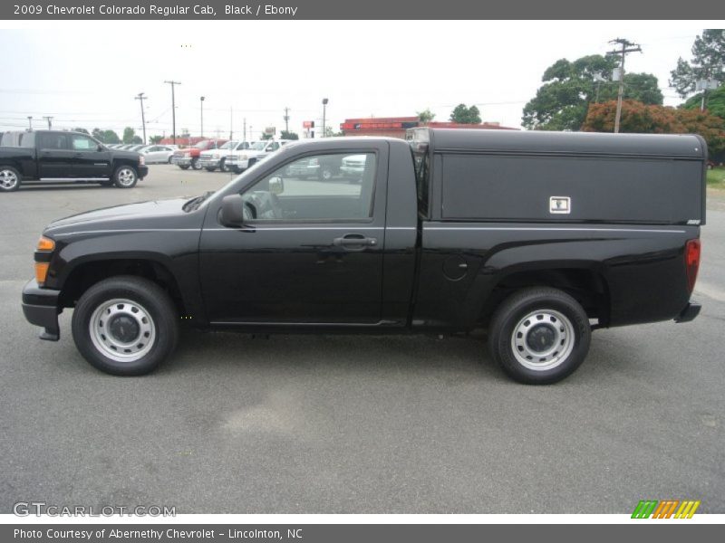 Black / Ebony 2009 Chevrolet Colorado Regular Cab