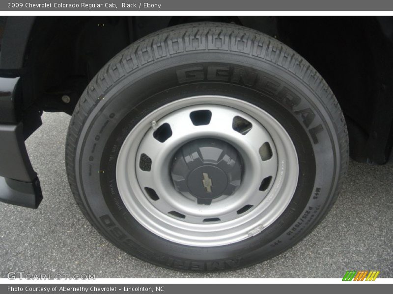Black / Ebony 2009 Chevrolet Colorado Regular Cab