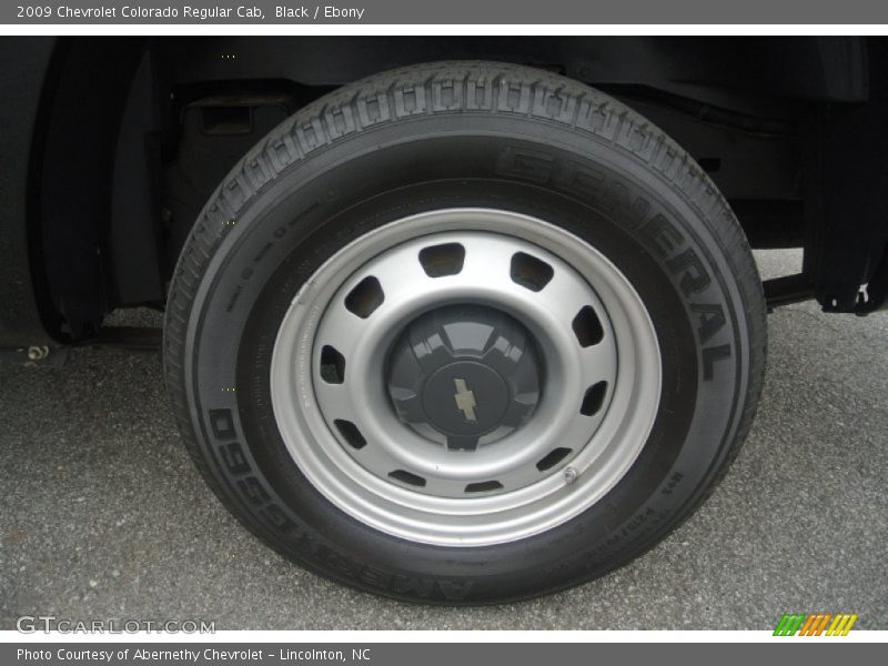 Black / Ebony 2009 Chevrolet Colorado Regular Cab
