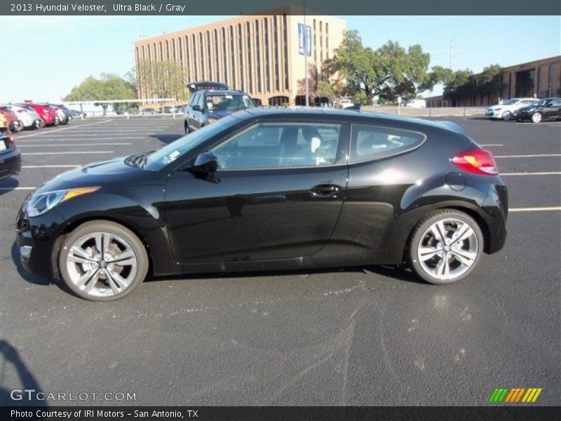 Ultra Black / Gray 2013 Hyundai Veloster