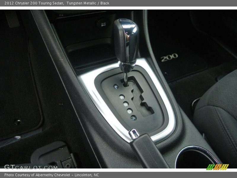 Tungsten Metallic / Black 2012 Chrysler 200 Touring Sedan
