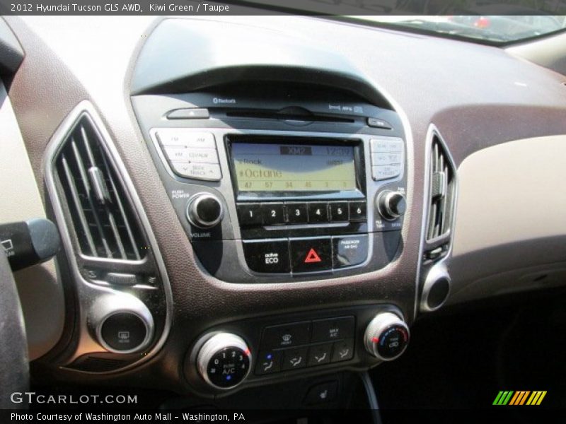 Kiwi Green / Taupe 2012 Hyundai Tucson GLS AWD