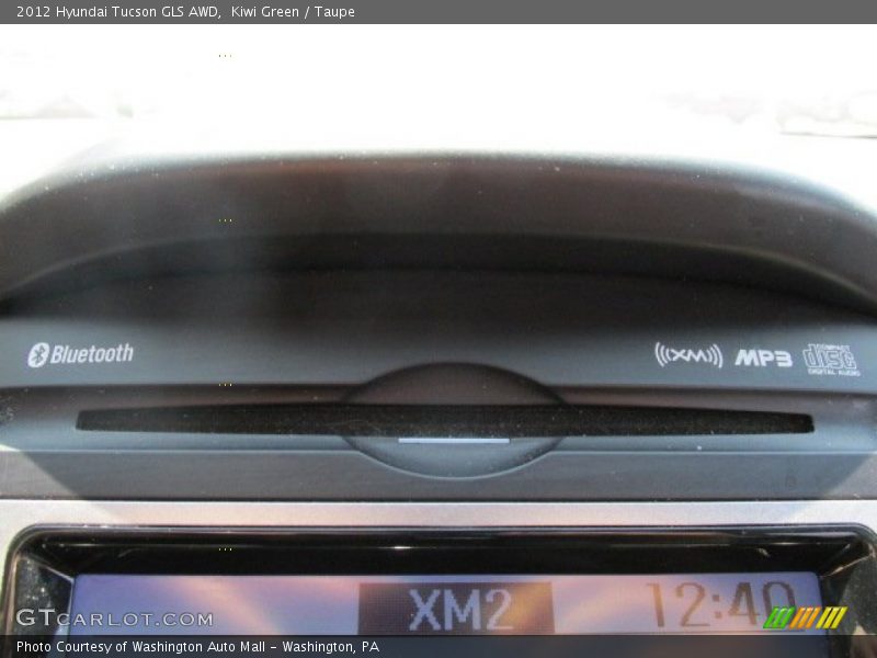Kiwi Green / Taupe 2012 Hyundai Tucson GLS AWD