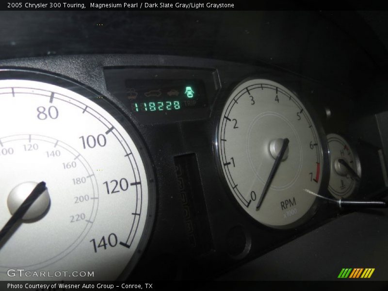 Magnesium Pearl / Dark Slate Gray/Light Graystone 2005 Chrysler 300 Touring
