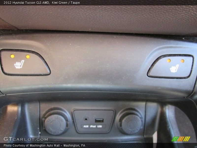 Kiwi Green / Taupe 2012 Hyundai Tucson GLS AWD