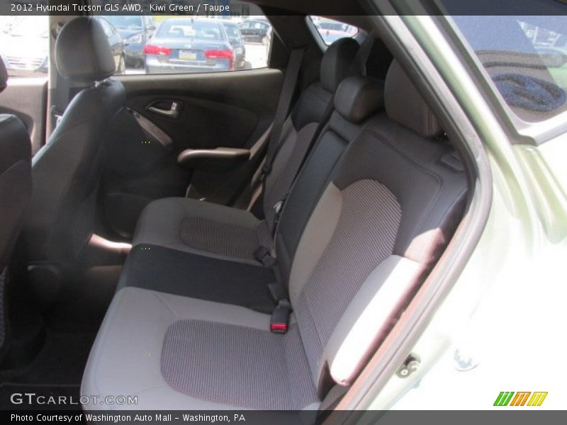 Kiwi Green / Taupe 2012 Hyundai Tucson GLS AWD