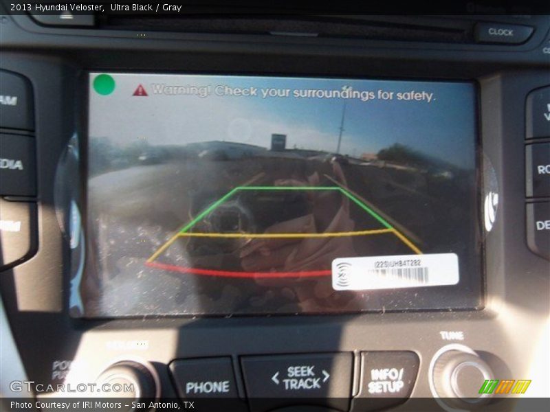 Ultra Black / Gray 2013 Hyundai Veloster