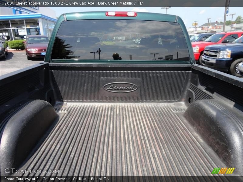 Dark Green Metallic / Tan 2006 Chevrolet Silverado 1500 Z71 Crew Cab 4x4