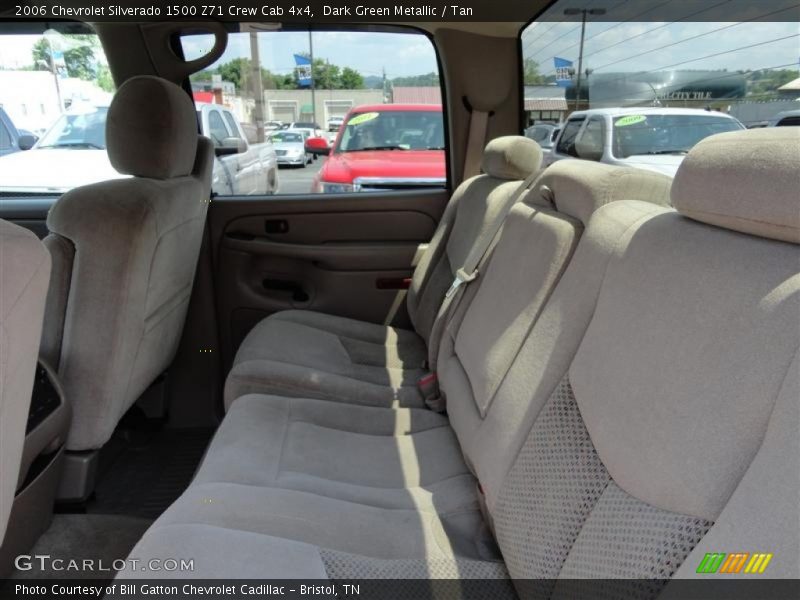Dark Green Metallic / Tan 2006 Chevrolet Silverado 1500 Z71 Crew Cab 4x4