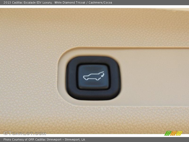 White Diamond Tricoat / Cashmere/Cocoa 2013 Cadillac Escalade ESV Luxury
