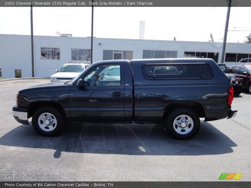 Dark Gray Metallic / Dark Charcoal 2003 Chevrolet Silverado 1500 Regular Cab