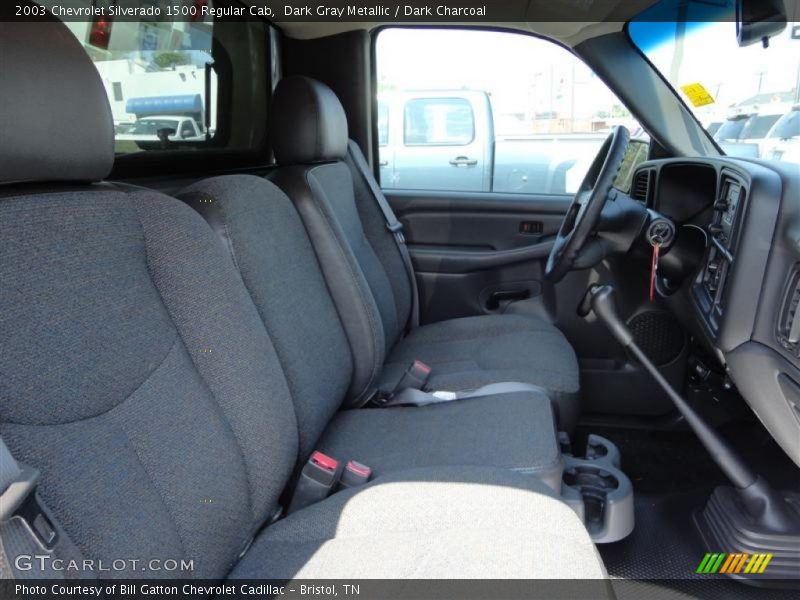 Dark Gray Metallic / Dark Charcoal 2003 Chevrolet Silverado 1500 Regular Cab