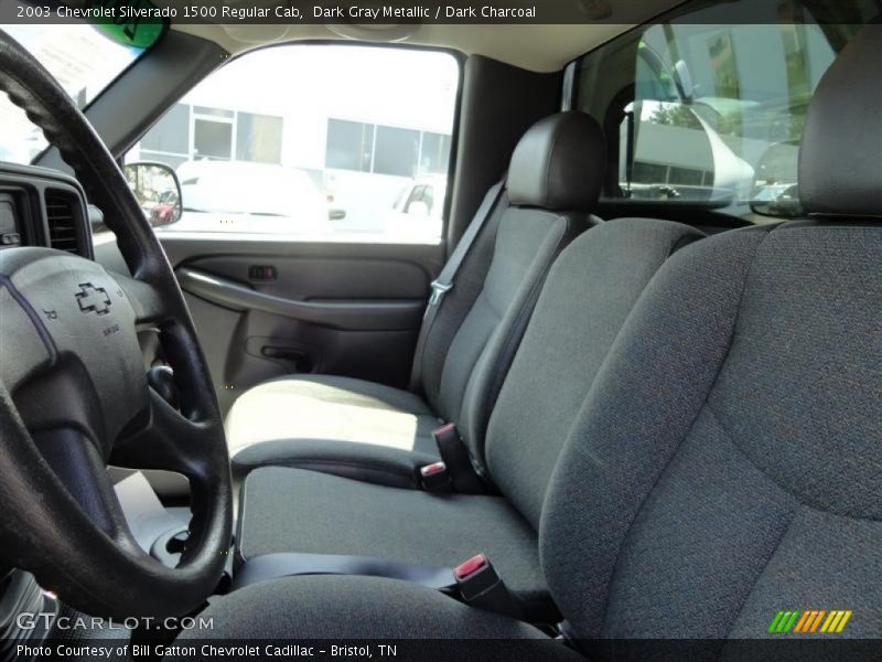 Dark Gray Metallic / Dark Charcoal 2003 Chevrolet Silverado 1500 Regular Cab