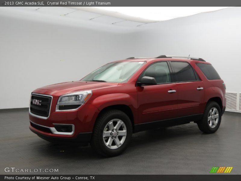 Crystal Red Tintcoat / Light Titanium 2013 GMC Acadia SLE